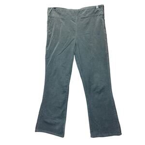 Free People In My Feelings Velvet Crop Slim Flare Pants size M‎